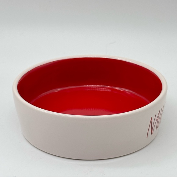 Rae Dunn NAUGHTY CLAWS Small Pet Bowl / Pet Feeder for Cat/Small Dog - Picture 2 of 5